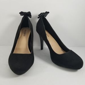 TORRID Wide Width Faux Suede‎ Heels Size 9.5W.  S706